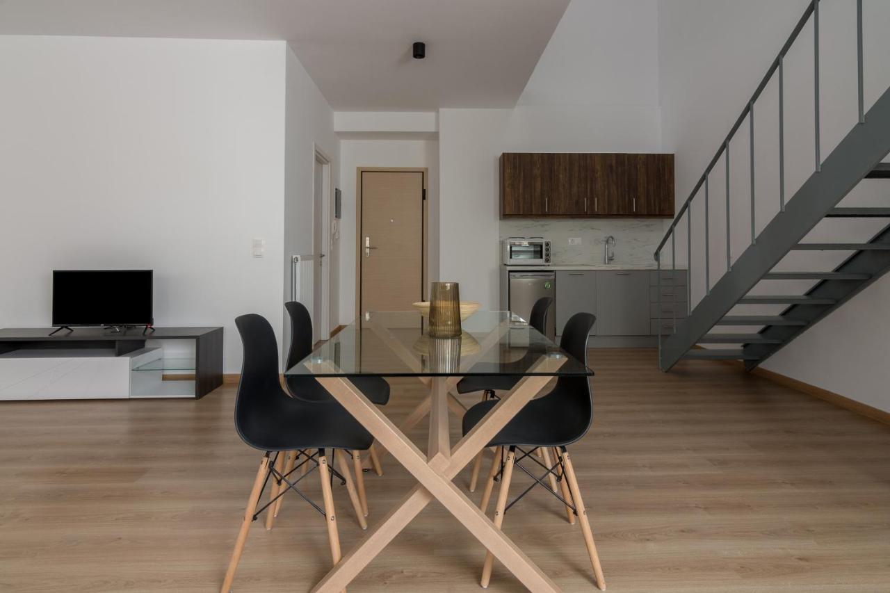 Leochares Lifestyle Apartments - Self Check-In Athene Buitenkant foto