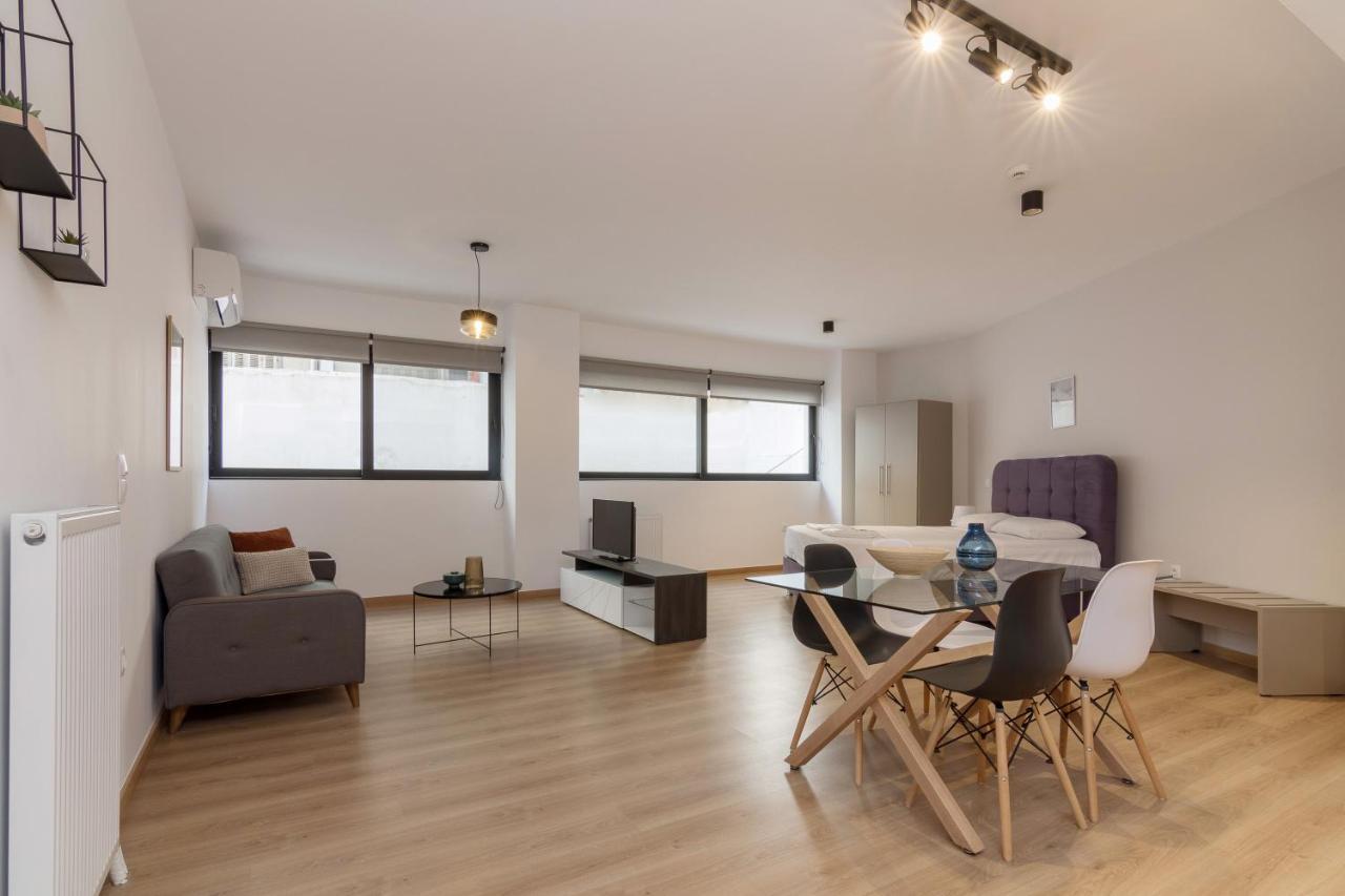 Leochares Lifestyle Apartments - Self Check-In Athene Buitenkant foto