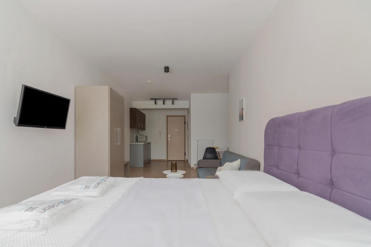 Leochares Lifestyle Apartments - Self Check-In Athene Buitenkant foto