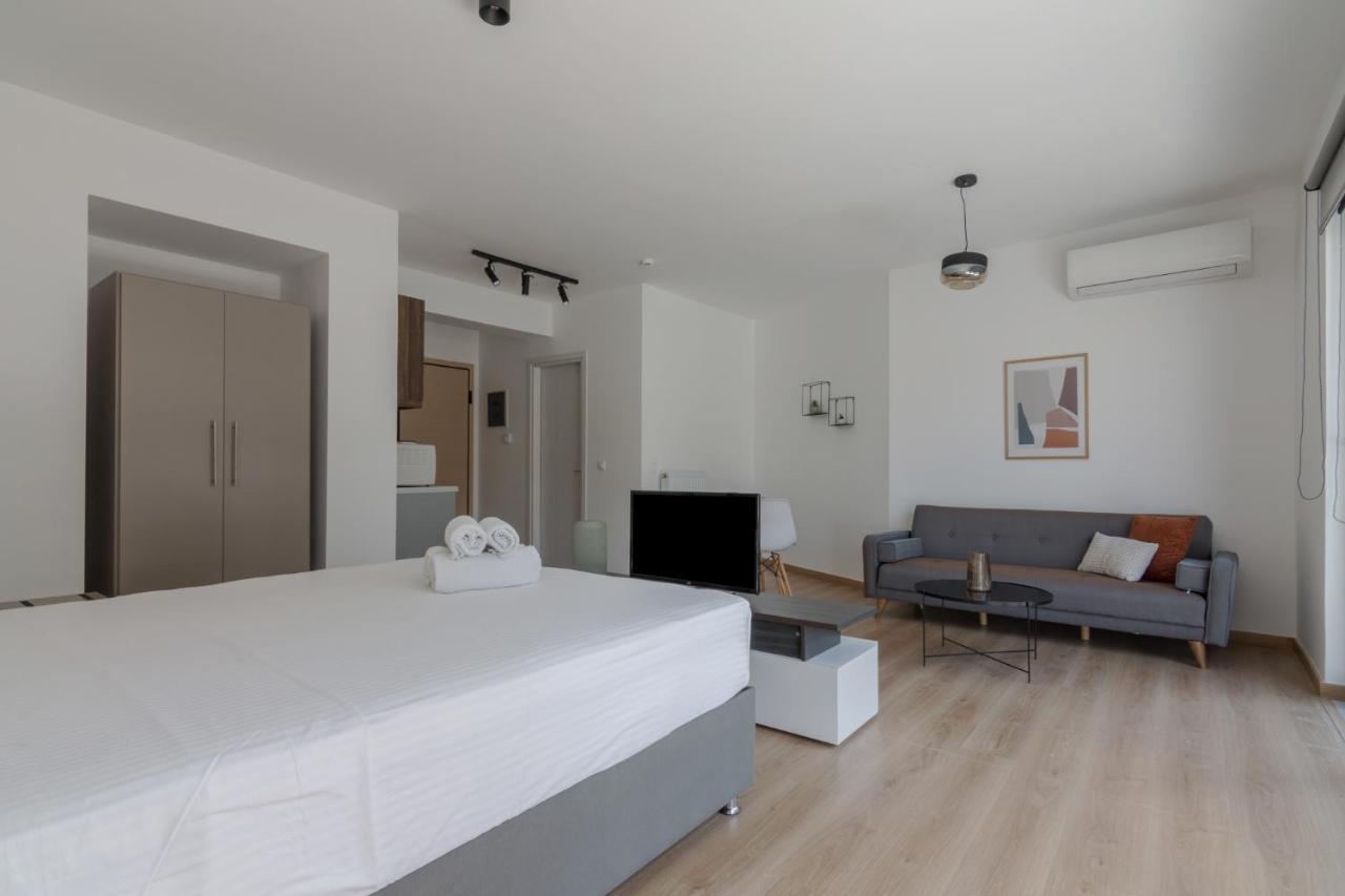 Leochares Lifestyle Apartments - Self Check-In Athene Buitenkant foto