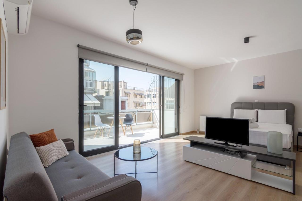 Leochares Lifestyle Apartments - Self Check-In Athene Buitenkant foto