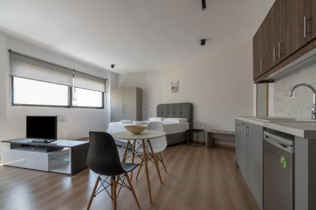Leochares Lifestyle Apartments - Self Check-In Athene Buitenkant foto