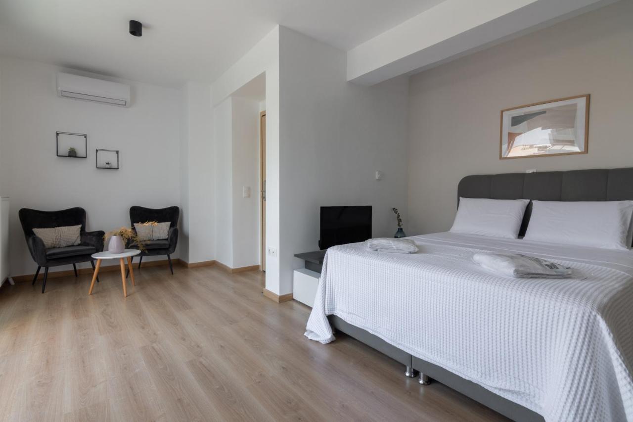 Leochares Lifestyle Apartments - Self Check-In Athene Buitenkant foto