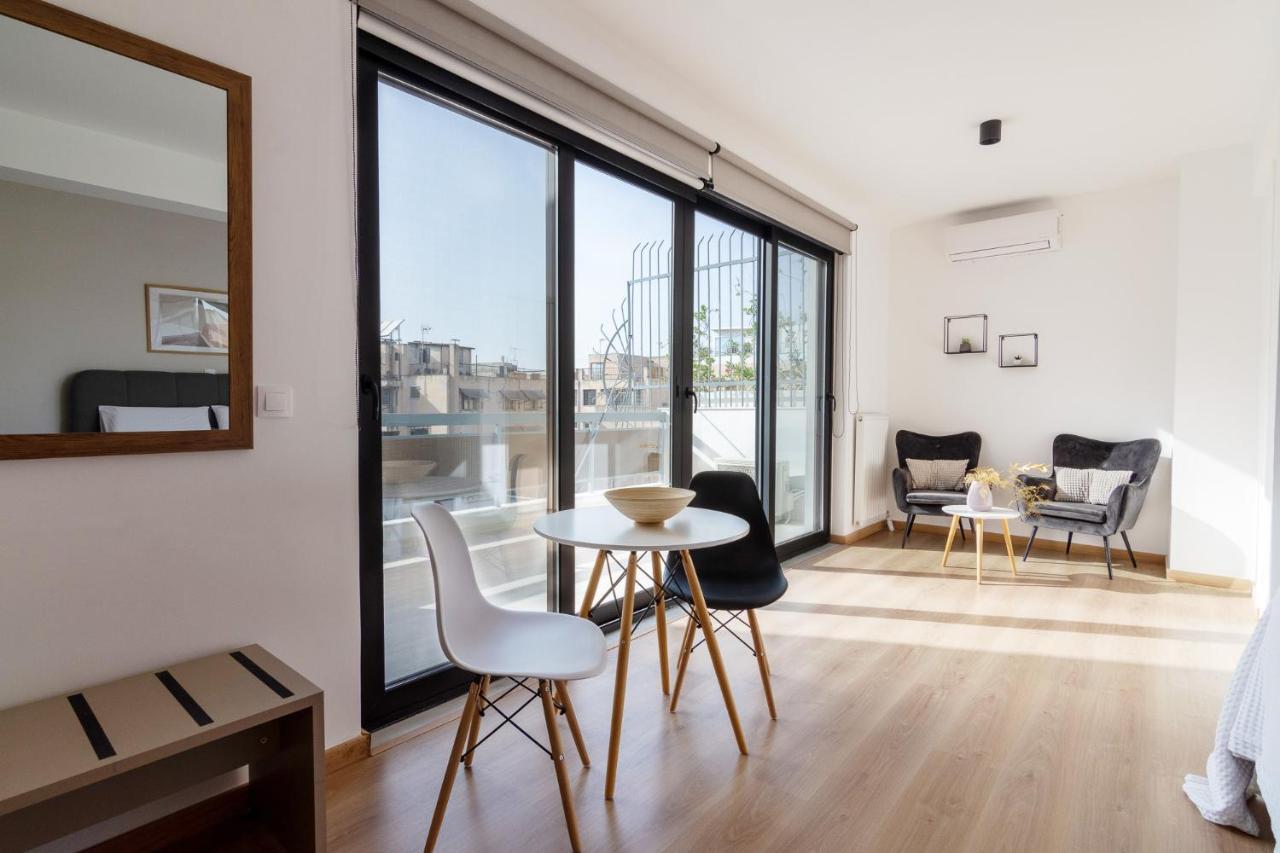 Leochares Lifestyle Apartments - Self Check-In Athene Buitenkant foto