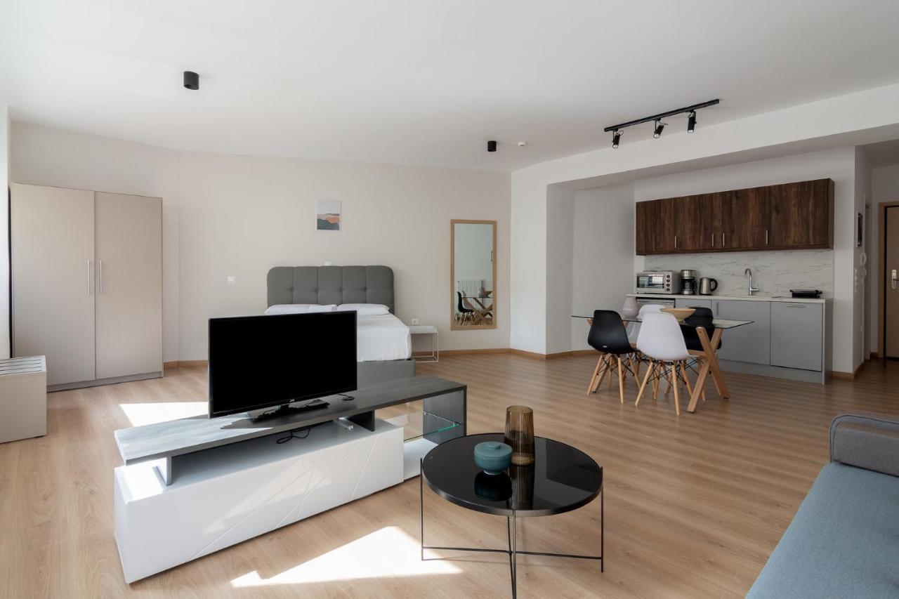 Leochares Lifestyle Apartments - Self Check-In Athene Buitenkant foto