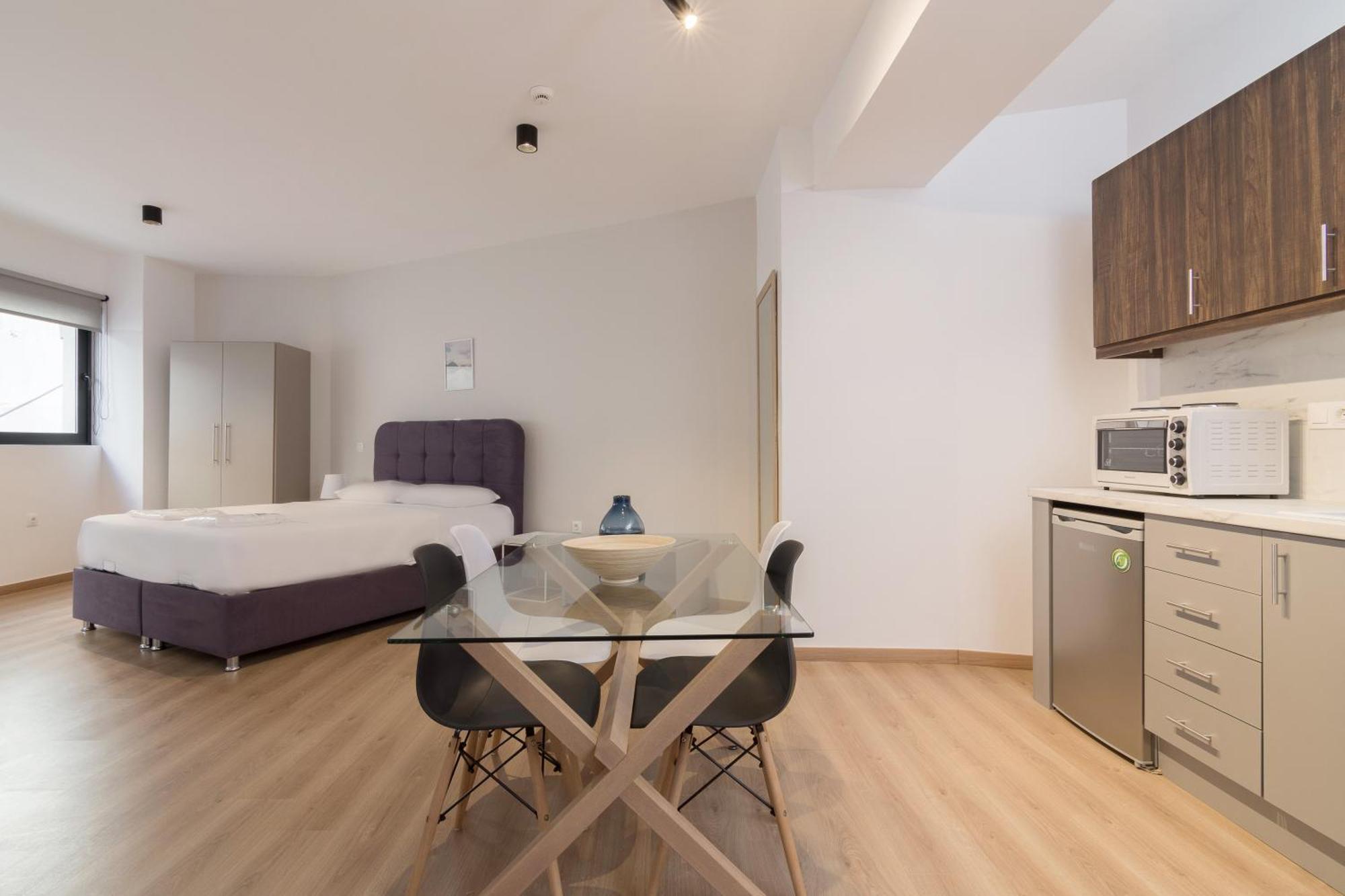 Leochares Lifestyle Apartments - Self Check-In Athene Kamer foto